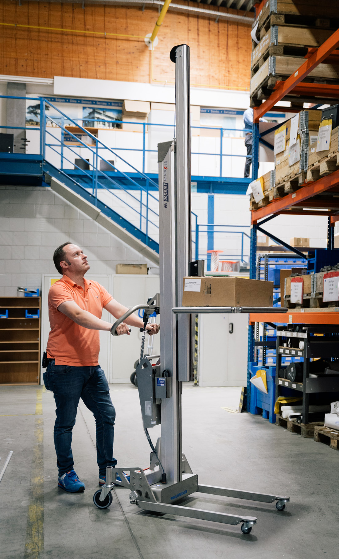 Lift2Move Ladehilfe – sichere und leichtgängige Lösung für den Transport sperriger Objekte.